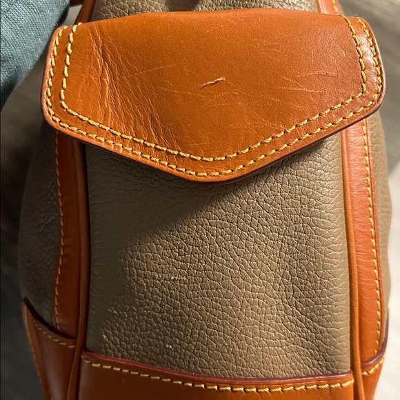 Dooney & Bourke Brown and Tan Hobo Bag - Picture 6 of 6